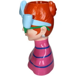 Vase Fashion Lady ‘Larissa’ 24x17x30cm - Waterproof - Decorative Vase/Pot -URBAN INGL Shop Fashionladykal 4480 3