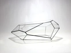 Geometric Terrarium - Nano Planter - Vivarium - ↑ 47 X 21 X17,5 Cm (LxWxH) - Glass