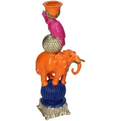 Candleholder - Orange Elephant Bird ↑ 26 Cm -URBAN INGL Shop KAL 4722