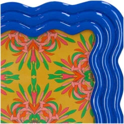 Curved Photo Frame Polyresin - Blue -URBAN INGL Shop KAL 5022 3