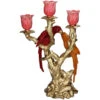 Candle Holder Bird Red & Orange Multi - 37.5 Cm -URBAN INGL Shop Kandelaar vogel red en orange 37.5cm 2