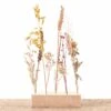 FlowerHero® - M - Wooden Dried Flower Stand + Dried Floral Arrangement -URBAN INGL Shop M dried flower stand droogbloemen standaard hout flowerhero