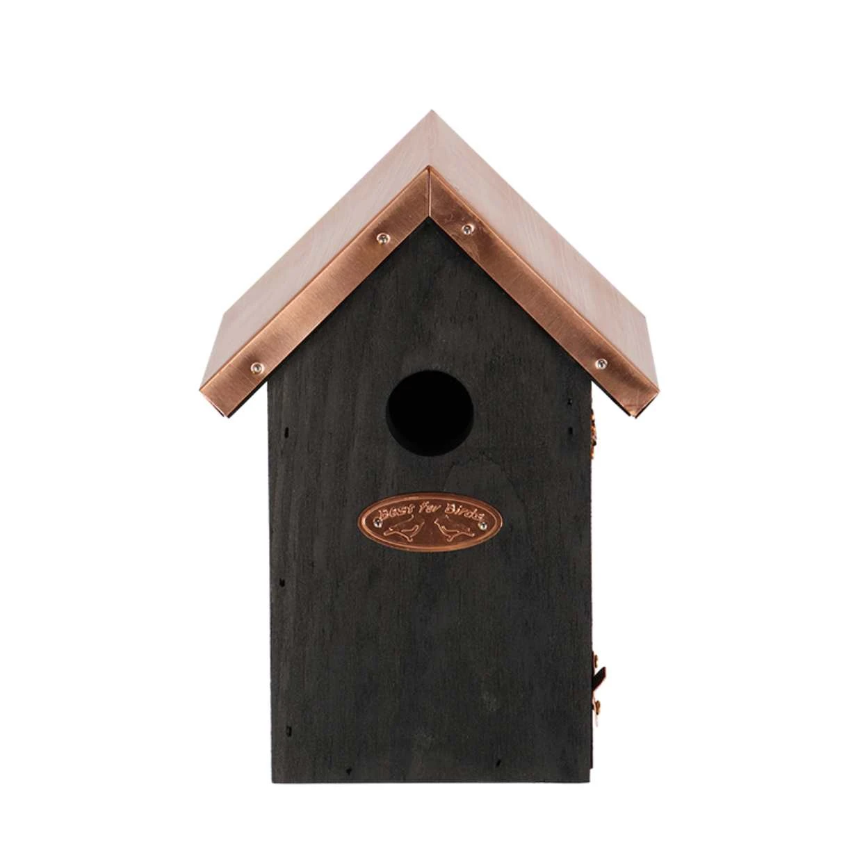 ESSCHERT DESIGN Wren Birdhouse - Nesting Box - Black Copper 5 ESSCHERT DESIGN Wren Birdhouse - Nesting Box - Black Copper - Image 3