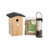 ESSCHERT DESIGN Blue Tit Package - Birdhouse And Bird Food - Garden Accessories -URBAN INGL Shop Pimpelmeespakket Vogels Vogelhuis vogelvoer Trendhero