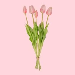 Strawberry Girl Vase + 10x Real Touch Pink Tulips – Silk Artificial Tulips -URBAN INGL Shop RozeWeb a727eaea 1ade 4d28 b171 2d16914916c0