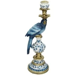 Candle Holder - Dutch Blue Parrot ↑ 40 Cm -URBAN INGL Shop dutch blue parrot candle stick 2 XET 58591 e4df14d7 5232 4be0 9714 2aab91fba15c