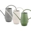 Flower Watering Can - Zinc - 1 Liter - Green - Gray - White