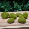 Emerald Moss Stone Green – Set Of 6 - Artificial Moss