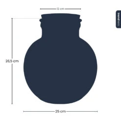 Teddy - Terrarium With Light - Bottle Garden DIY Kit - Ø 25 Cm ↑ 26,5 Cm -URBAN INGL Shop teddy terrarium silhouette trendhero