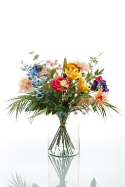 Silk Flowers Bouquet Pretty Powerful - 67 Cm High - Artificial Flowers