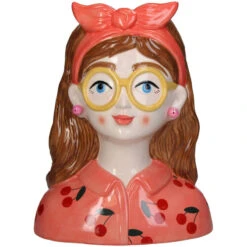 Vase Jessie Bow + 10x Real Touch Tulips Orange -URBAN INGL Shop vaas lady vrouw pot KAL 4303 4 ad61e550 30f8 48c3 b122 0410a13a9469