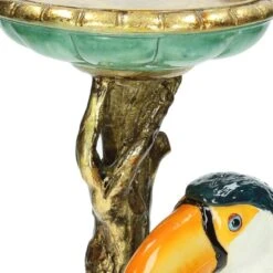 Candle Holder - Toucan Multicolor ↑ 30 Cm -URBAN INGL Shop xet 2740 4